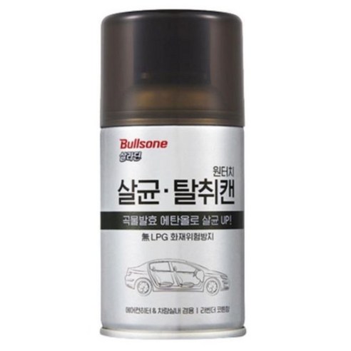 불스원 살라딘 원터치 살균 탈취캔, 112g, 2개