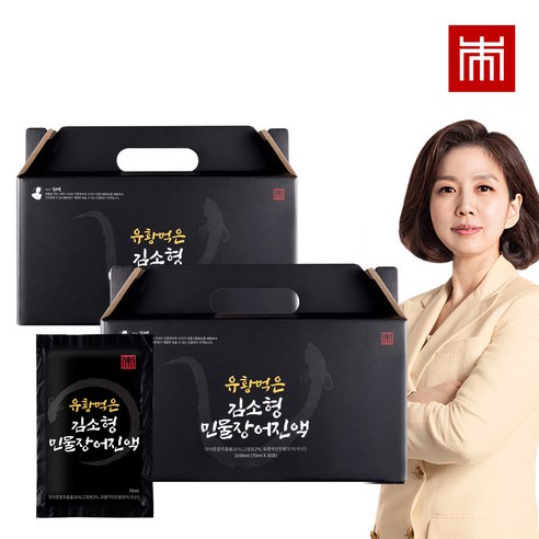 김소형 유황먹은 민물장어진액 70g x 30포 x 2박스, 2개