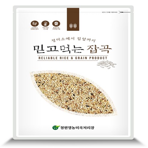 22년산 국산혼합18곡 (찹쌀 흑미 찰현미 찰보리등) 800g 1kg 2kg 4kg 국내산 잡곡, 1개