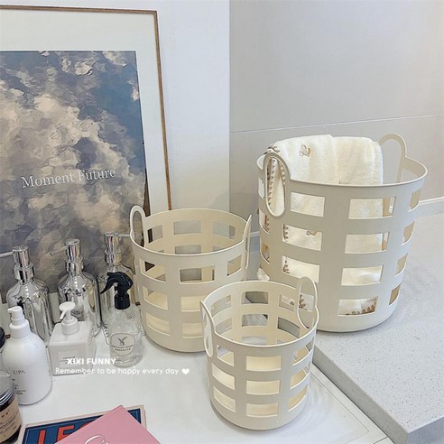 미니멀 디자인으로 일상에 아름다움을 더하는 빨래 바구니