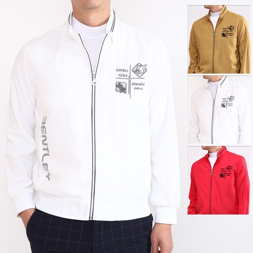 샤인힐즈 봄여름 GH 고급 메쉬 안감 집업 자켓 골프웨어: 스타일과 기능성의 완벽한 조화