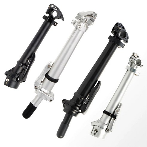 스템 자전거 스템 DAHON 412 286mm SAVA 포크 자전거 양방향 텔레스코픽 254mm 바 핸들 SP8 접이식, 4)25.4x25.4mm black