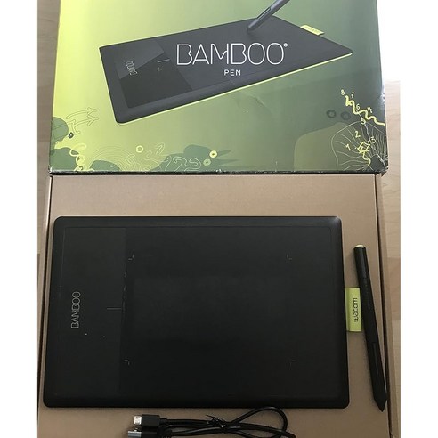 Wacom 펜태블릿 심플 태블릿 Bamboo Pen CTL-470/K0, 상세페이지 참조