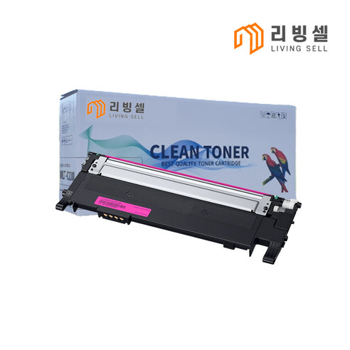 [리빙셀]삼성전자 CLT-510S 레이저 프린터 재생토너 SL C513W C563FW C563W C510 CLT-C510S CLT-M510S CLT-Y510S 프린터토너 컬러토너, 빨강, 1개