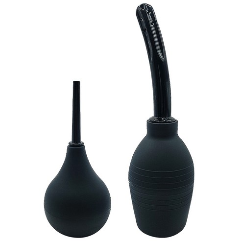 일이공팔 실리콘 펌프기 다용도 세척기 세정기, 1개, 160ml+310ml 블랙 세트