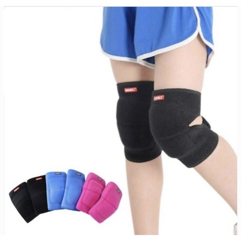 착용이 편리한 자전거 킥보드 5세 7세 주니어 줄넘기 롱보드 무릎보호대 아대 2P 1Set, 핑크