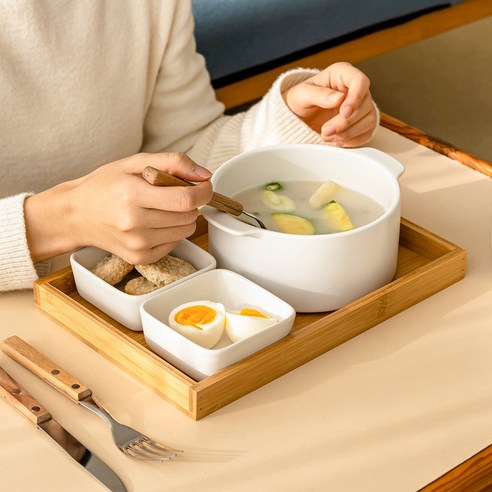 혼밥의 품격을 높이는 감성 1인 식기 세트