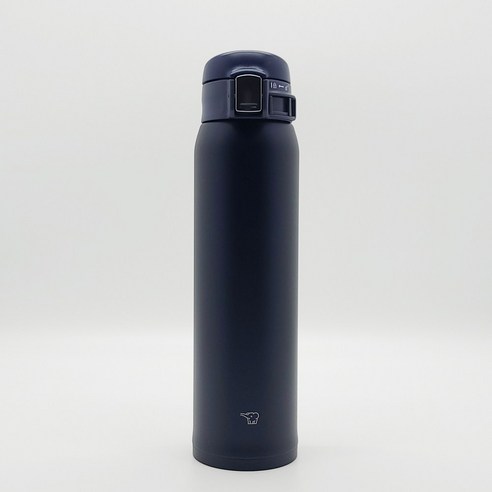 조지루시 보온보냉 원터치 텀블러, 매트 네이비, 600ml