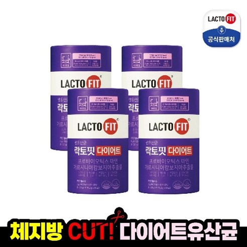 종근당건강 락토핏 다이어트 2g 60포/mj, 240g, 1개