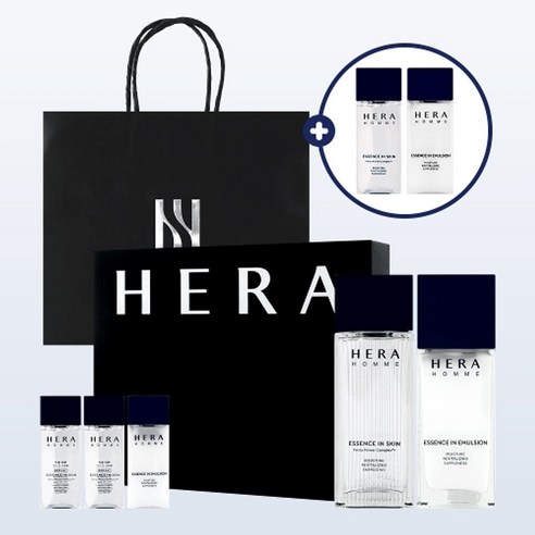헤라 옴므 스페셜 2종 기획세트 + 20ml 견본, 쇼핑백 두 개 포함! 헤라 옴므 스페셜 2종 기획세트 + 20ml 견본, 쇼핑백 두 개 포함!