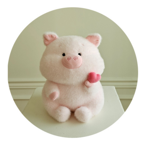복돼지 봉제인형 포피인형 30cm 중형인형선물, 핑크