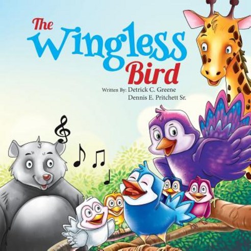 (영문도서) The Wingless Bird Paperback, It''s a Love Thang Publishing, English, 9780692076996
