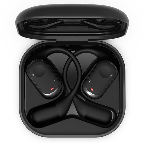 독일 블라우풍트 ACC ENC 노이즈캔슬링 오픈 귀걸이형 HI-FI 5.4 블루투스이어폰, BLP-OE383K, 블랙