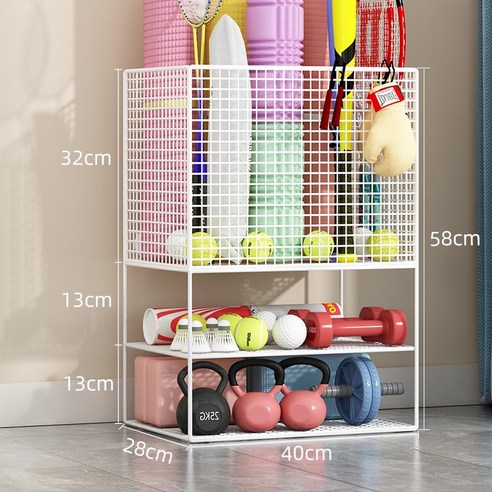 어수선한 운동기구들, 이제는 정리할 때가 왔어요!