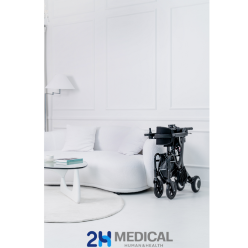 이동의 자유를 되찾아 삶의 질을 높이는 2H메디컬 더 원 전동 롤레이터