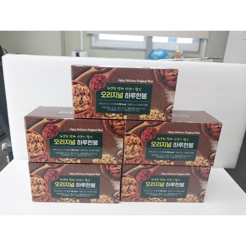 동우농산 오리지널 하루 한 봉 견과류 20g 100봉, 100개