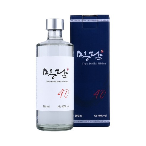 술픽 착한농부 밀담 40 40도 360ml 1병 케이스, 1개