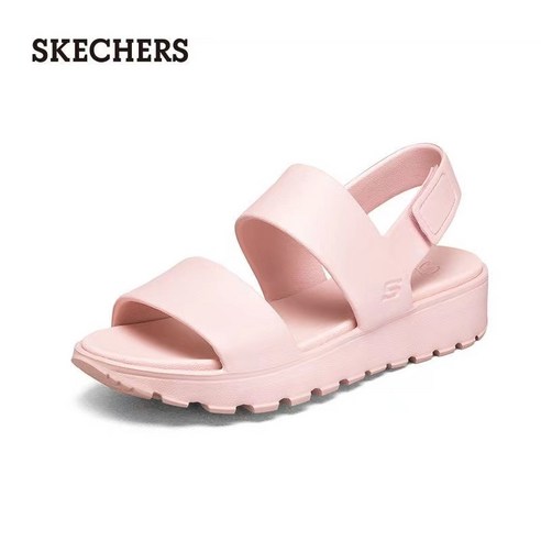 [해피데이] 스케쳐스 여성용 일체형 쿠션 여름 비치 샌들S111054 (양말증정)Skechers