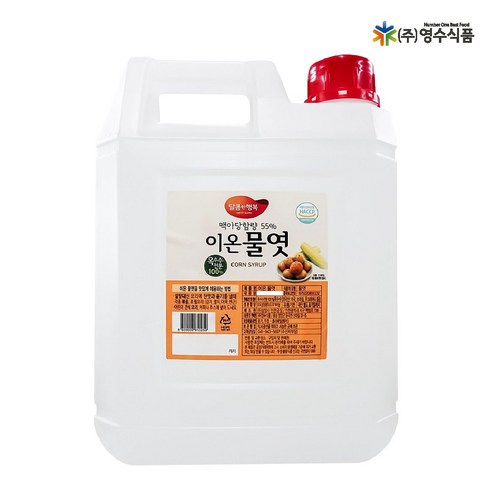 물엿 5kg 대용량 업소용 가정용 식당용, 5kg, 1개