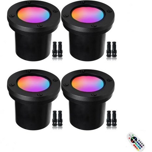 6W LED 웰 라이트 아웃도어 저전압 조경 조명 눈부심 방지 12-24V AC/DC 실드 인그라운드 IP67 방수 페이버 업라이트Pathway 울타리... 