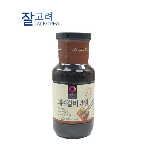 청정원 돼지갈비 양념 280g, 1개