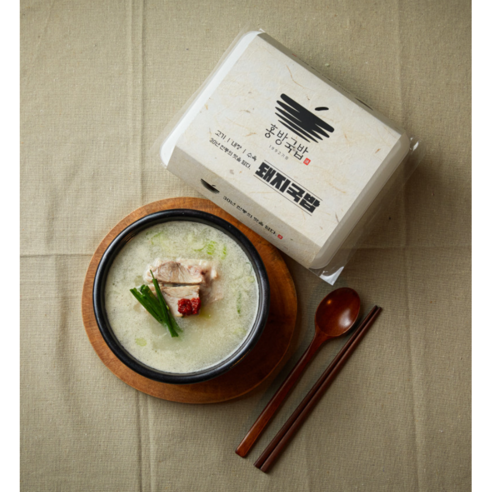홍방 부산 돼지국밥 ( 내장국밥 ) 부산일보 추천 맛집 밀키트 [2개], 680g, 10개