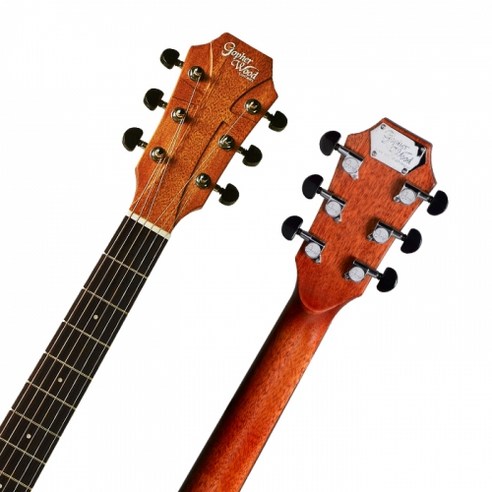 균형 잡힌 사운드와 편안한 연주성을 제공하는 오디토리엄 바디의 고퍼우드 G110 기타