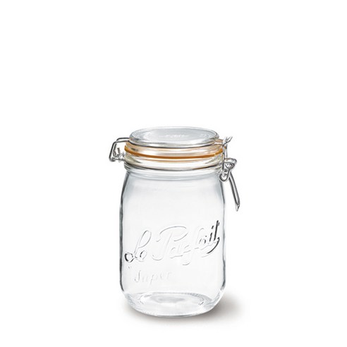 르파르페 유리밀폐용기 슈퍼자, 1000ml, 1개