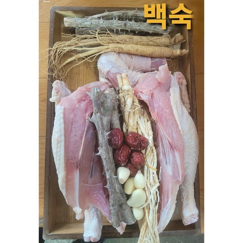 토종닭 장닭 2kg내외 닭백숙 한약재무료제공