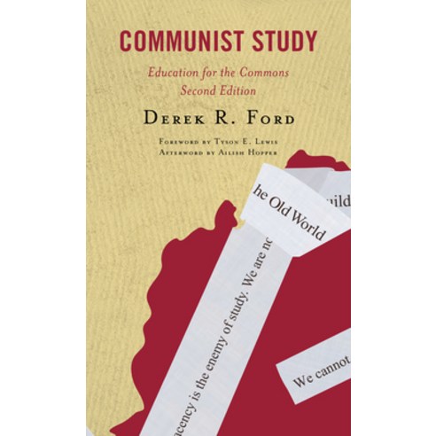 (영문도서) Communist Study: Education for the Commons Hardcover, Lexington Books, English, 9781666901009