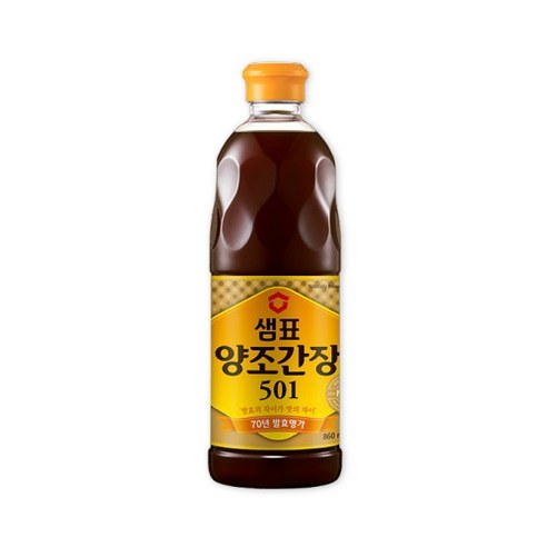 샘표 양조간장 501 860ml WJ, 1개