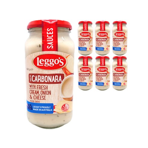 레고스 까르보나라 파스타 소스, 490g, 7개
