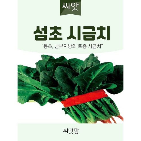 섬초 시금치씨앗 (40g)-동초 월동시금치 씨앗, 1개