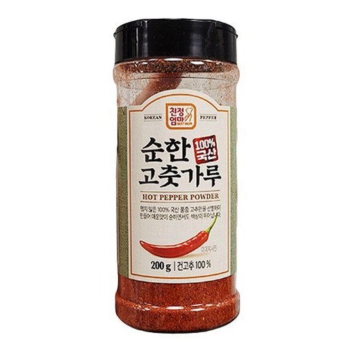 친정엄마 순한고춧가루 200g, 1개, 단품