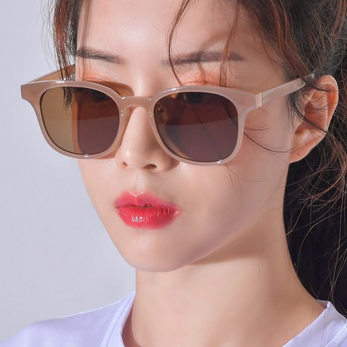 헤링본 남자 여자 썬 선글라스 뿔테 틴트 패션 여름 바캉스