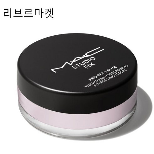 (백화점정품)MAC 스튜디오 픽스 프로 셋+블러 웨이트리스 루스 파우더, 투명, 투명