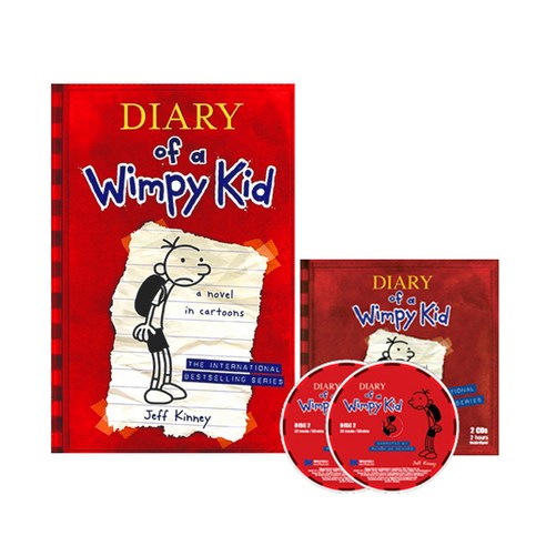 [윔피키드] Diary of a Wimpy Kid 1 (Book+CD) Set