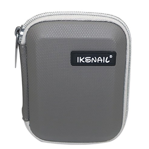 도시바 WD에 대한 IKSNAIL 2.5 인치 모바일 하드 드라이브 보호 커버 모바일 하드 드라이브 충격 방지 가방, 짙은 회색