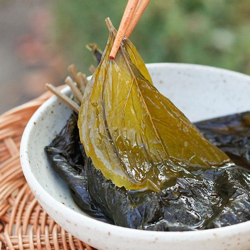 간장 깻잎장아찌 국산 깻잎절임 반찬 순창 향적원, 500g, 1개