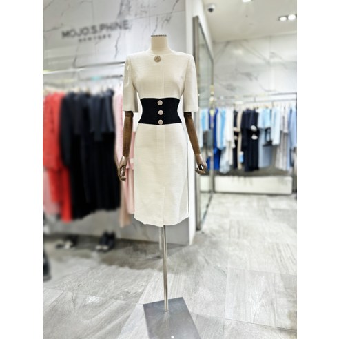 모조에스핀 허리배색 원피스 S232MSE024(1887147)