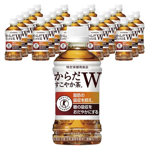 코카콜라 몸에 건강한 차 W, 3개, 1.05L