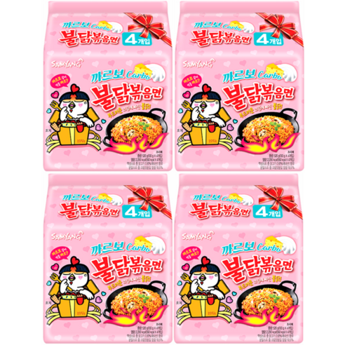 삼양 까르보 불닭볶음면 130g Carbo cream noodles ramen