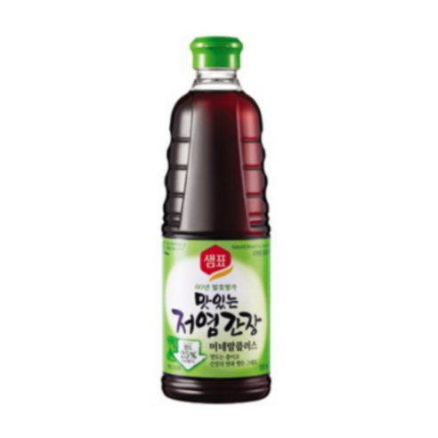 샘표 저염간장, 1개, 500ml