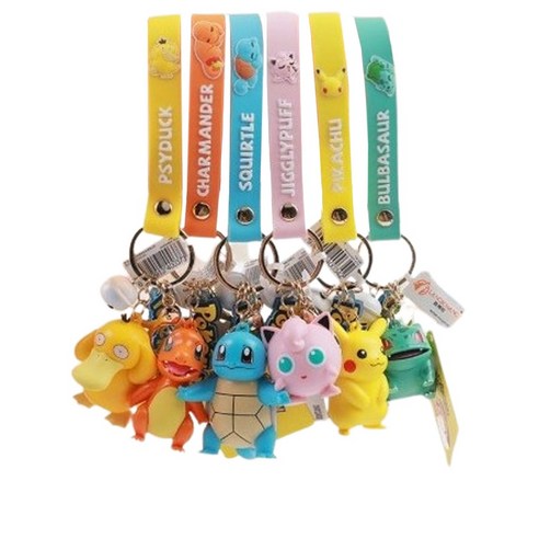 [SC몰] 포켓몬 캐릭터 키링 키홀더 열쇠고리 가방고리, 1개, 8-1