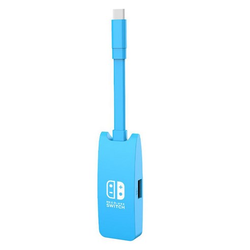 LEPOID 3 인 1 닌텐도 스위치 도킹 스테이션, 1개, 블루, lpsw5022