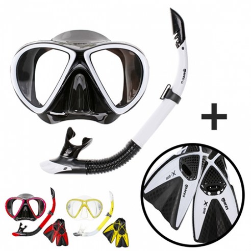 마레스 스노쿨링세트 장비 오리발, YL