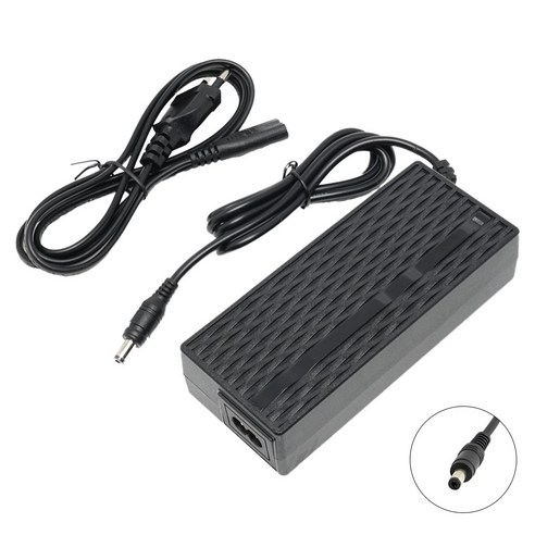 전동 킥보드 충전기 42V 2A 3pin / 8mm / 5.5 DC, 42V2A 5.5 DC, 1개