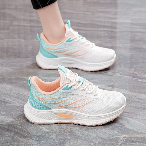 Modern Fashion 여성 발편한 키높이 운동화 통기성 런닝화 X04