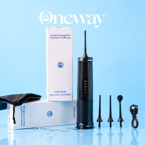 [치과공식판매] 원웨이 구강세정기 V3, 화이트