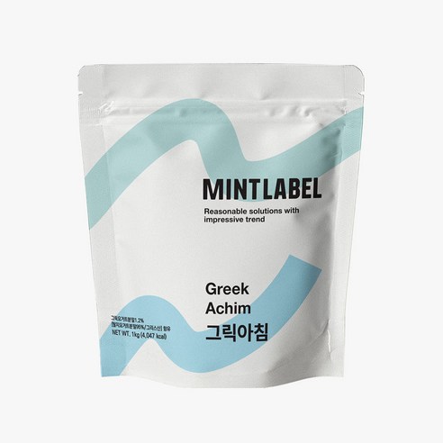 셀플러스 민트라벨 그릭아침 요거트 파우더 1kg 1박스 12개